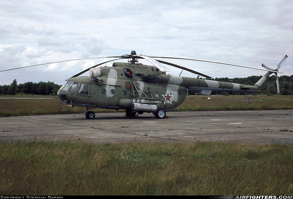 Russia - Air Force Mil Mi-8MT 42 RED at Oranienburg, Germany