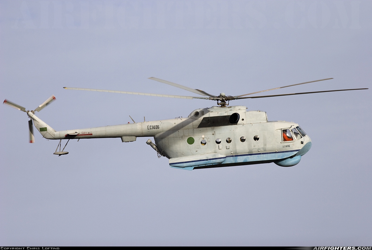 Libya - Air Force Mil Mi-14PL LC-1406 at Tripoli - Mitiga (MJI / HLLM), Libya