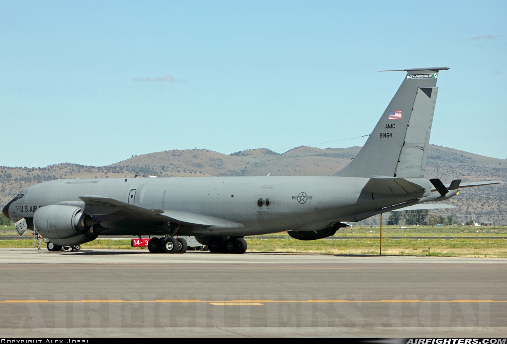 USA - Air Force Boeing KC-135T Stratotanker (717-148) 59-1464 at Klamath Falls - Kingsley Field (LMT / KLMT), USA