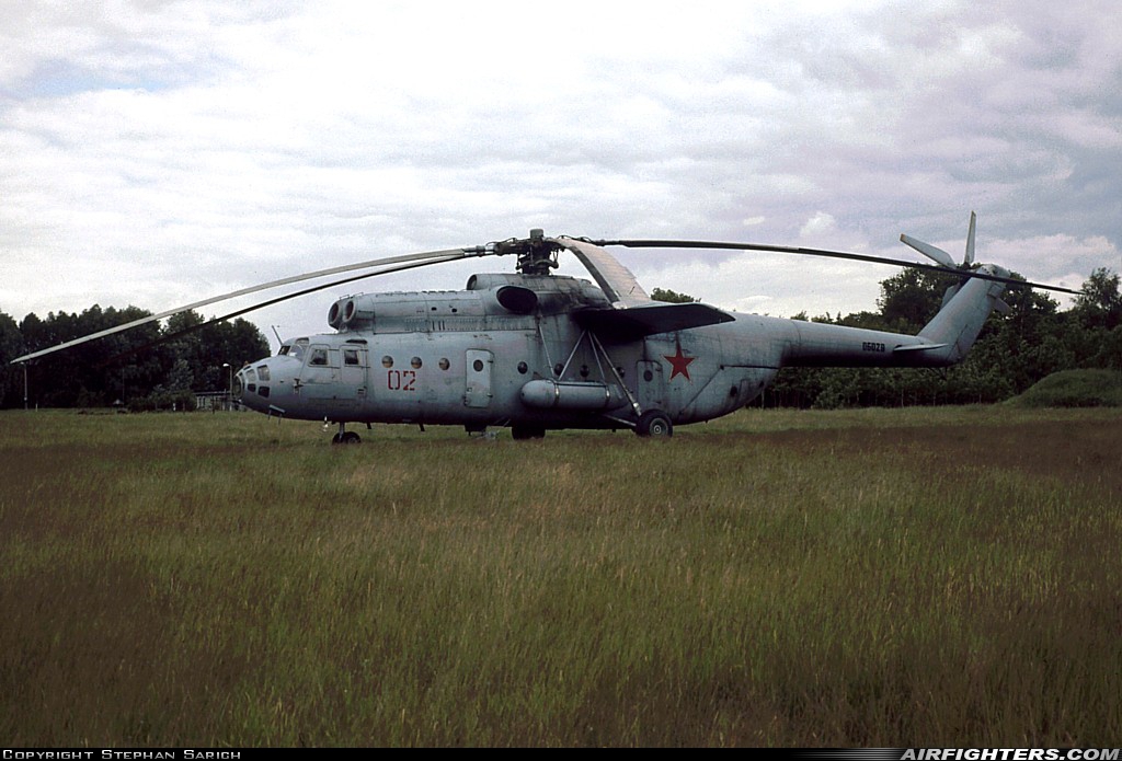 Russia - Air Force Mil Mi-6 Hook A 02 RED at Oranienburg, Germany