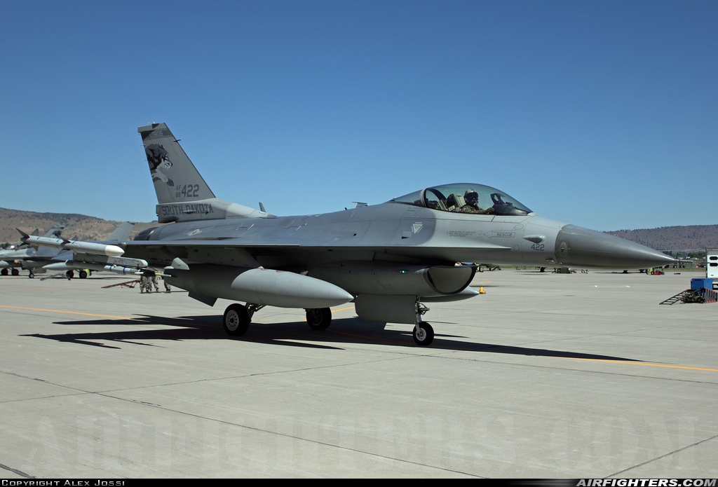 USA - Air Force General Dynamics F-16C Fighting Falcon 88-0422 at Klamath Falls - Kingsley Field (LMT / KLMT), USA