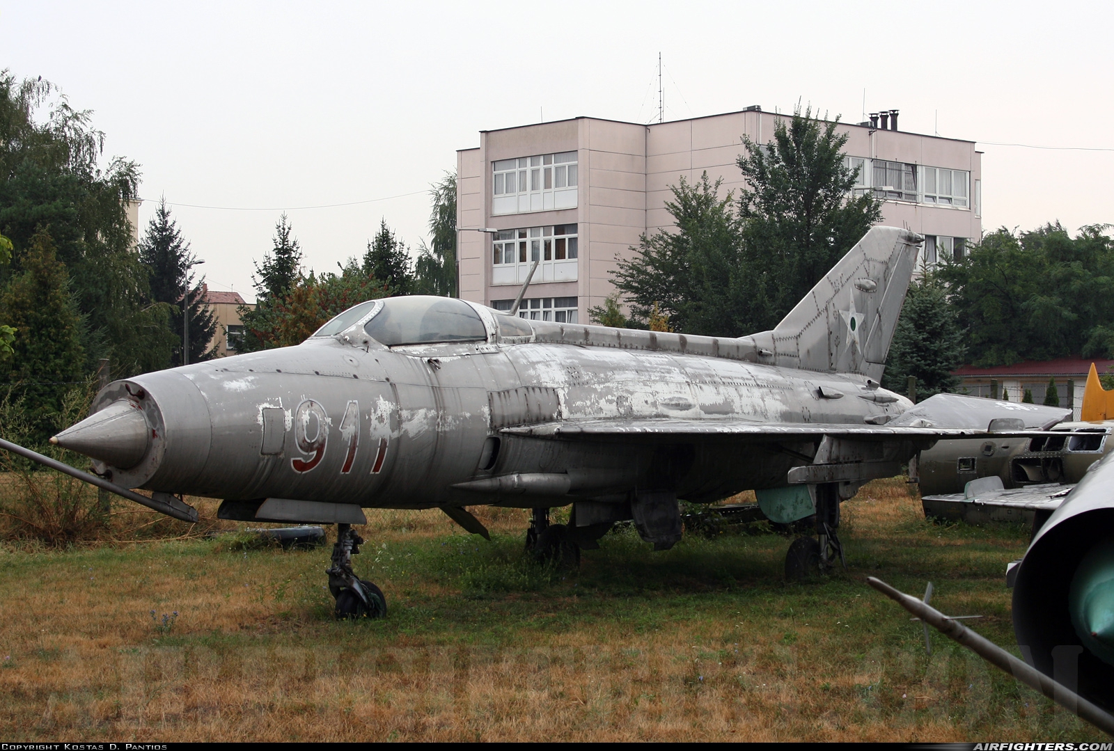 Hungary - Air Force Mikoyan-Gurevich MiG-21F-13 911 at Szolnok (LHSN), Hungary