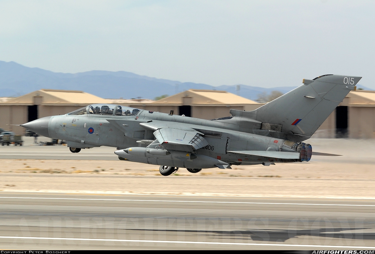 UK - Air Force Panavia Tornado GR4 ZA406 at Las Vegas - Nellis AFB (LSV / KLSV), USA