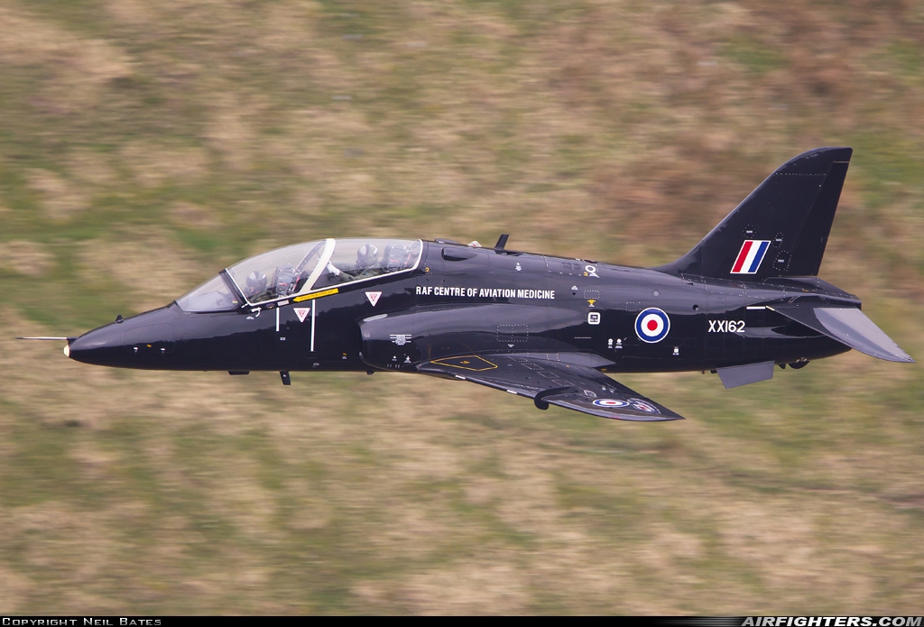 UK - Air Force British Aerospace Hawk T.1 XX162 at Off-Airport - Machynlleth Loop Area, UK