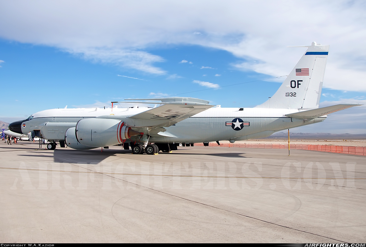 USA - Air Force Boeing RC-135W Rivet Joint (717-158) 62-4132 at Las Vegas - Nellis AFB (LSV / KLSV), USA