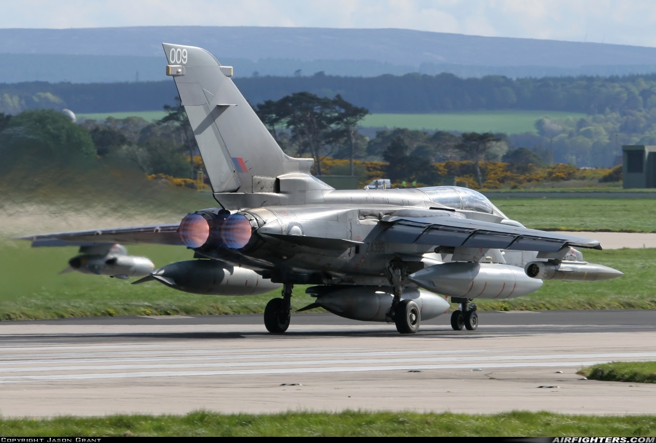 UK - Air Force Panavia Tornado GR4A ZA395 at Lossiemouth (LMO / EGQS), UK