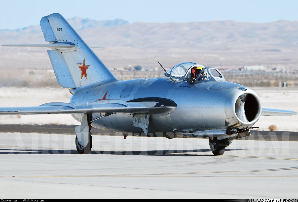 Private - Planes of Fame Air Museum Mikoyan-Gurevich MiG-15bis NX87CN at Las Vegas - Nellis AFB (LSV / KLSV), USA