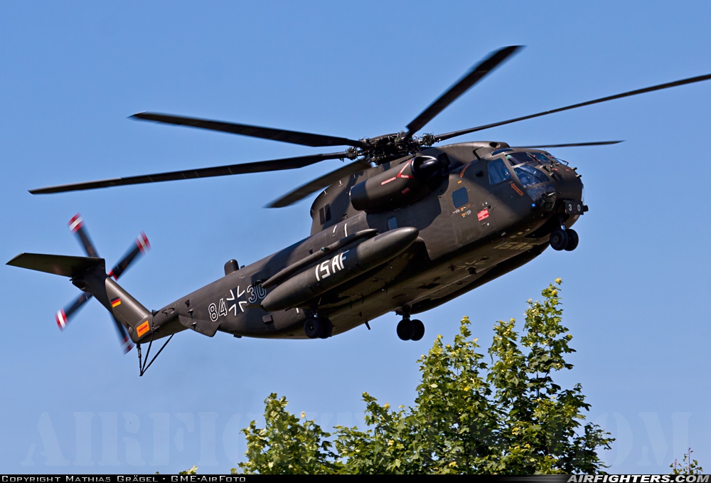 Germany - Army Sikorsky CH-53GS (S-65) 84+30 at Donauwörth (EDPR), Germany