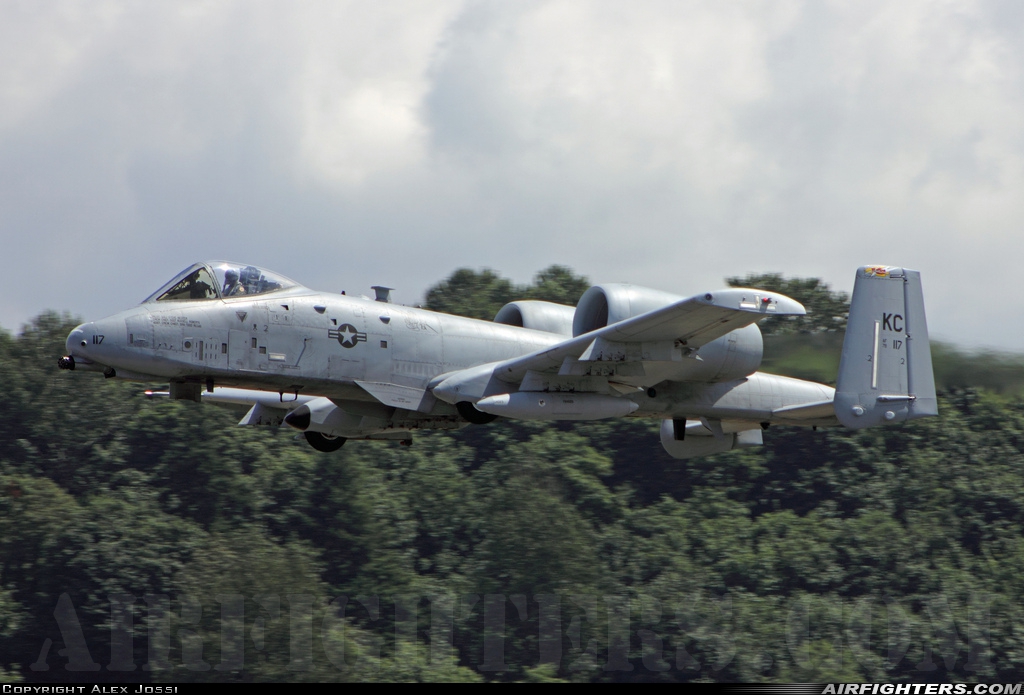 USA - Air Force Fairchild A-10C Thunderbolt II 79-0117 at Seattle - Boeing Field / King County Int. (BFI / KBFI), USA