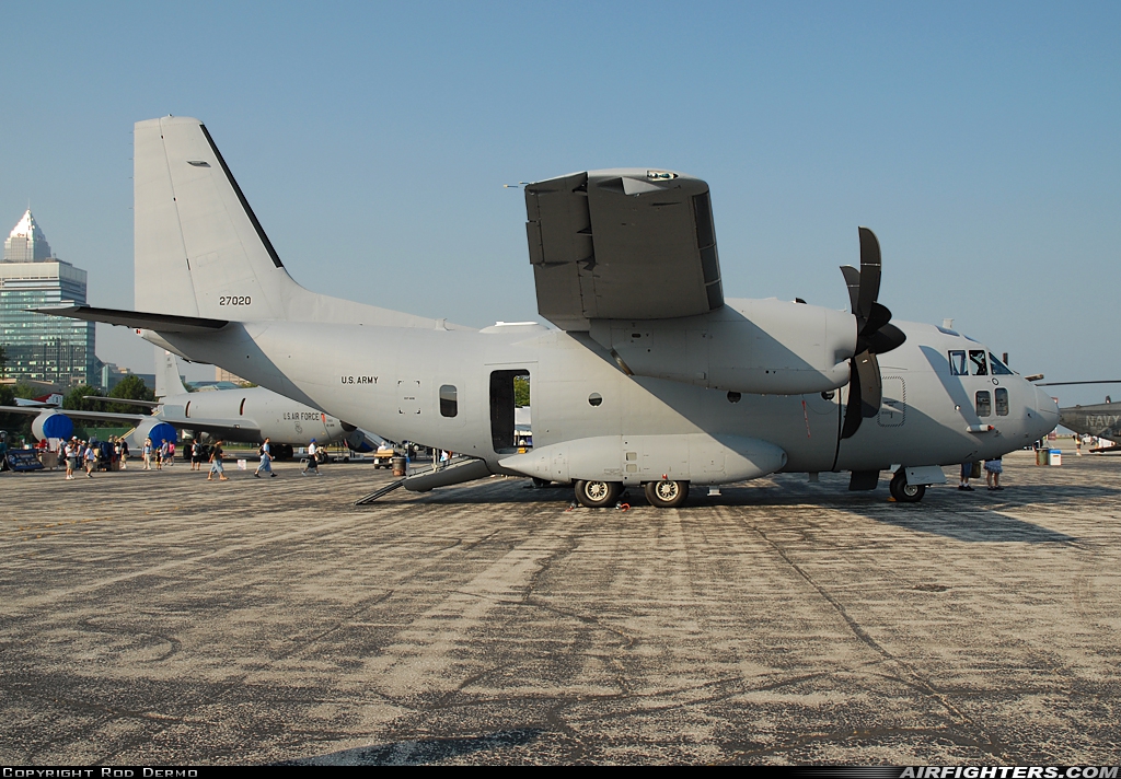 USA - Army Alenia Aermacchi C-27J Spartan 07-27010 at Cleveland - Burke Lakefront (BKL / KBKL), USA