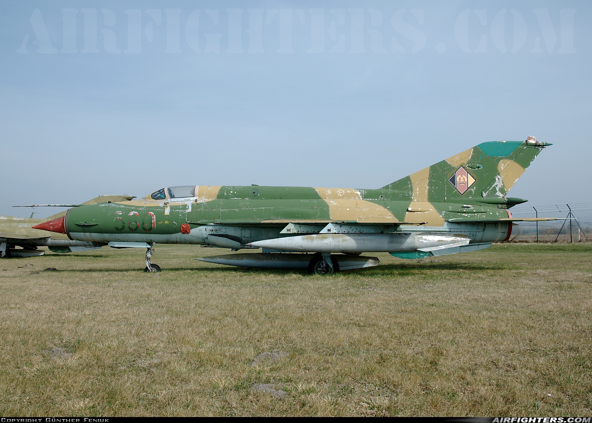 East Germany - Air Force Mikoyan-Gurevich MiG-21M 560 at Sömmerda - Dermsdorf (EDBS), Germany