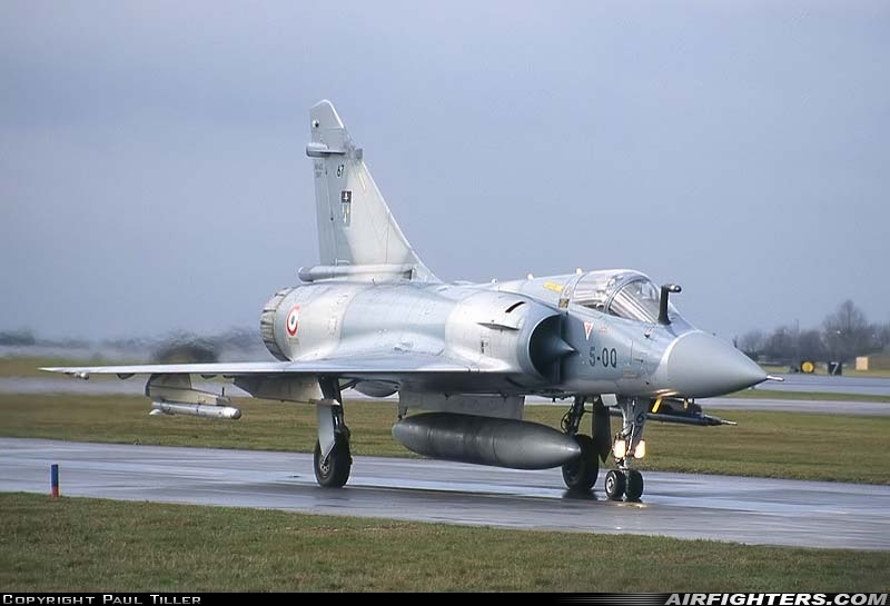 France - Air Force Dassault Mirage 2000-5F 67 at Waddington (WTN / EGXW), UK