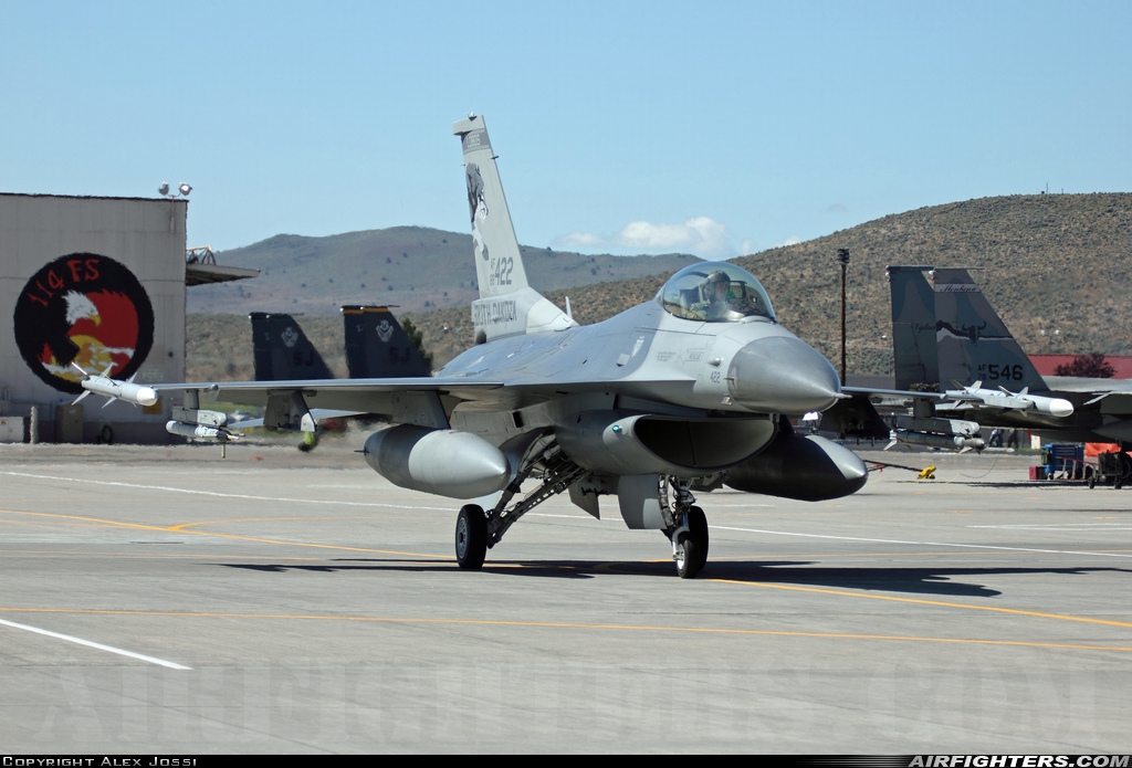 USA - Air Force General Dynamics F-16C Fighting Falcon 88-0422 at Klamath Falls - Kingsley Field (LMT / KLMT), USA