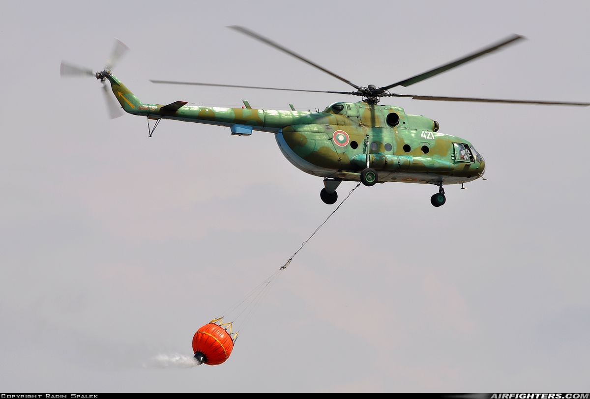 Bulgaria - Air Force Mil Mi-17 421 at Plovdiv (- Krumovo) (PDV / LBPD), Bulgaria