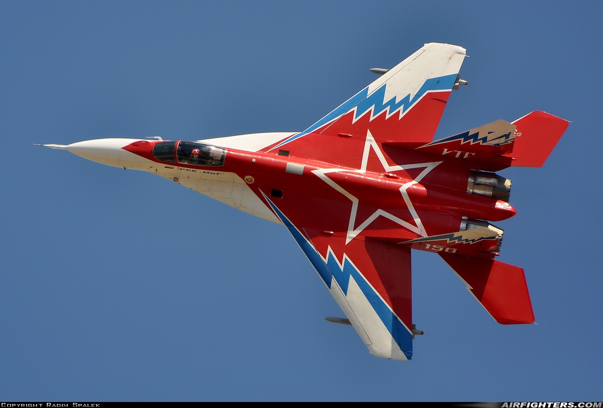 Company Owned - RSK MiG Mikoyan-Gurevich MiG-29OVT 156 WHITE at Plovdiv (- Krumovo) (PDV / LBPD), Bulgaria