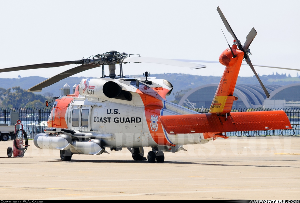 USA - Coast Guard Sikorsky MH-60T Jayhawk 6041 at San Diego - Int. / Lindbergh Field (SAN / KSAN), USA
