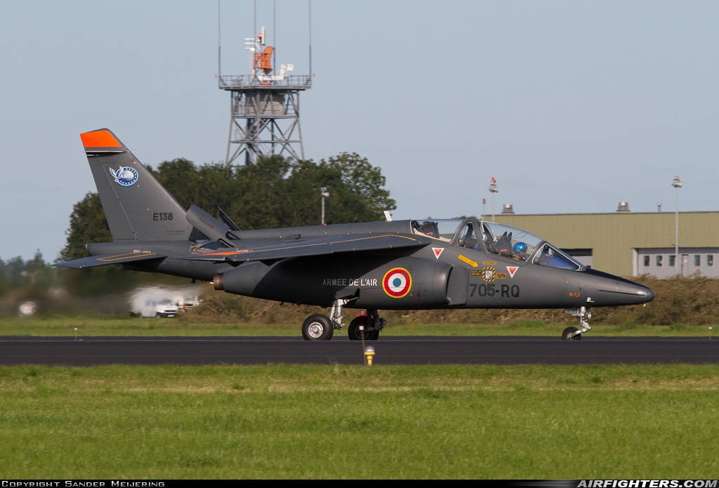 France - Air Force Dassault/Dornier Alpha Jet E E138 at Leeuwarden (LWR / EHLW), Netherlands