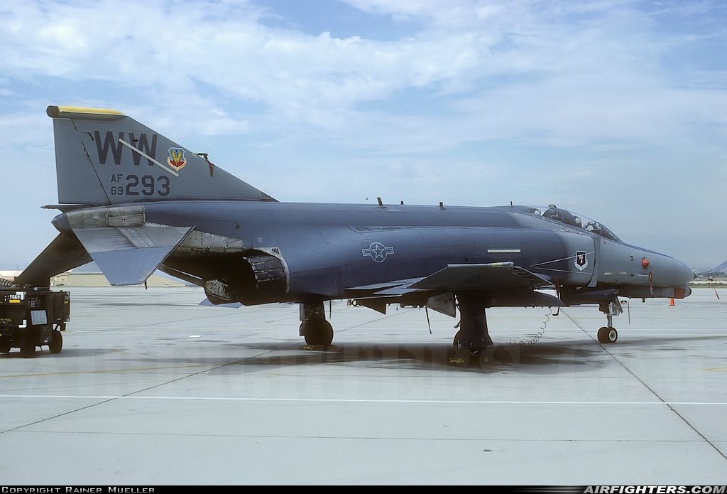 USA - Air Force McDonnell Douglas F-4G Phantom II 69-0293 at Victorville - Southern California Logistics (Int.) (George AFB) (VCV), USA