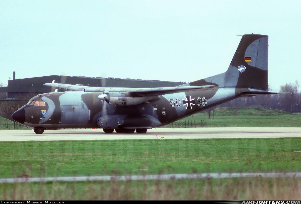 Germany - Air Force Transport Allianz C-160D 50+38 at Gutersloh (GUT / ETUO), Germany