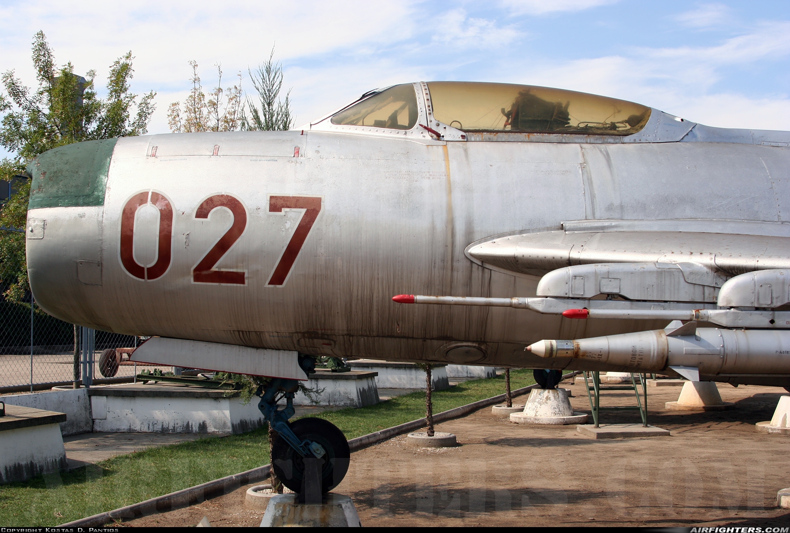 Hungary - Air Force Mikoyan-Gurevich MiG-19PM 027 at Off-Airport - Kecel, Hungary