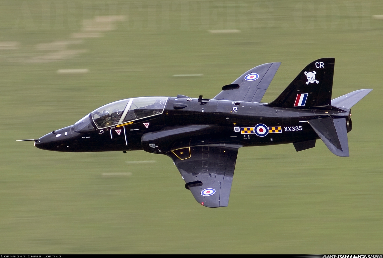 UK - Air Force British Aerospace Hawk T.1A XX335 at Off-Airport - Machynlleth Loop Area, UK