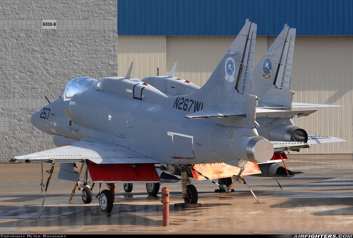 Company Owned - ATSI Douglas A-4N Skyhawk N267WL at Phoenix (Chandler) - Williams Gateway (AFB) (CHD / IWA / KIWA), USA