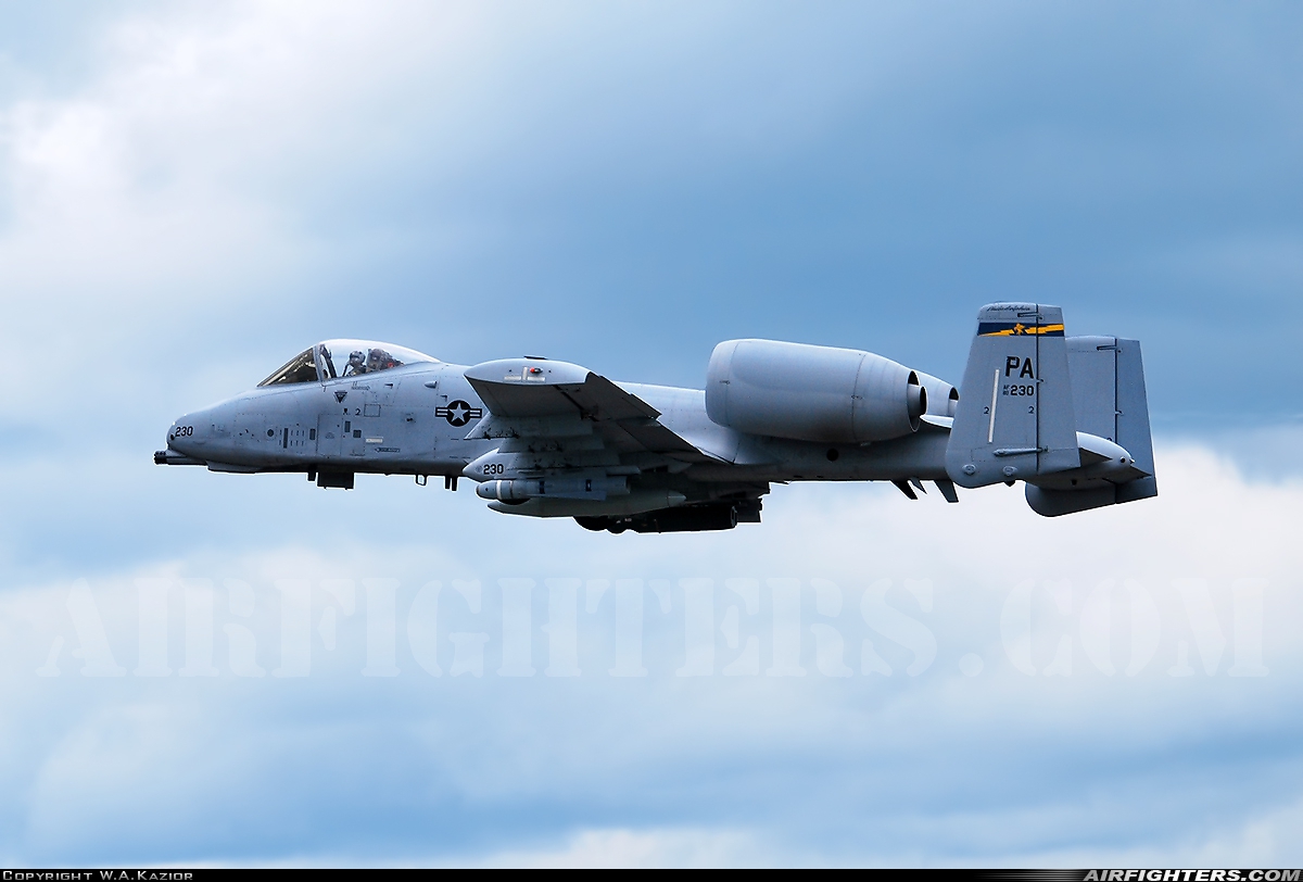 USA - Air Force Fairchild A-10C Thunderbolt II 80-0230 at Binghamton Regional - Edwin A Link Field (BGM / KBGM), USA