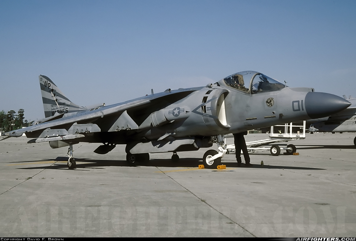 USA - Marines McDonnell Douglas AV-8B+ Harrier ll 165354 at Jacksonville - New River MCAS (McCutcheon Field) (NCA / KNCA), USA