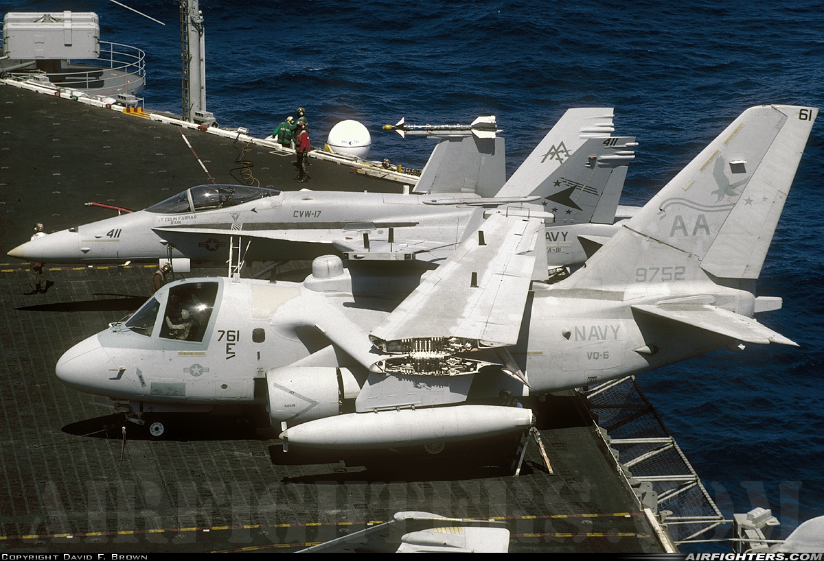 USA - Navy Lockheed ES-3A Viking 159752 at Off-Airport - Atlantic Ocean, International Airspace