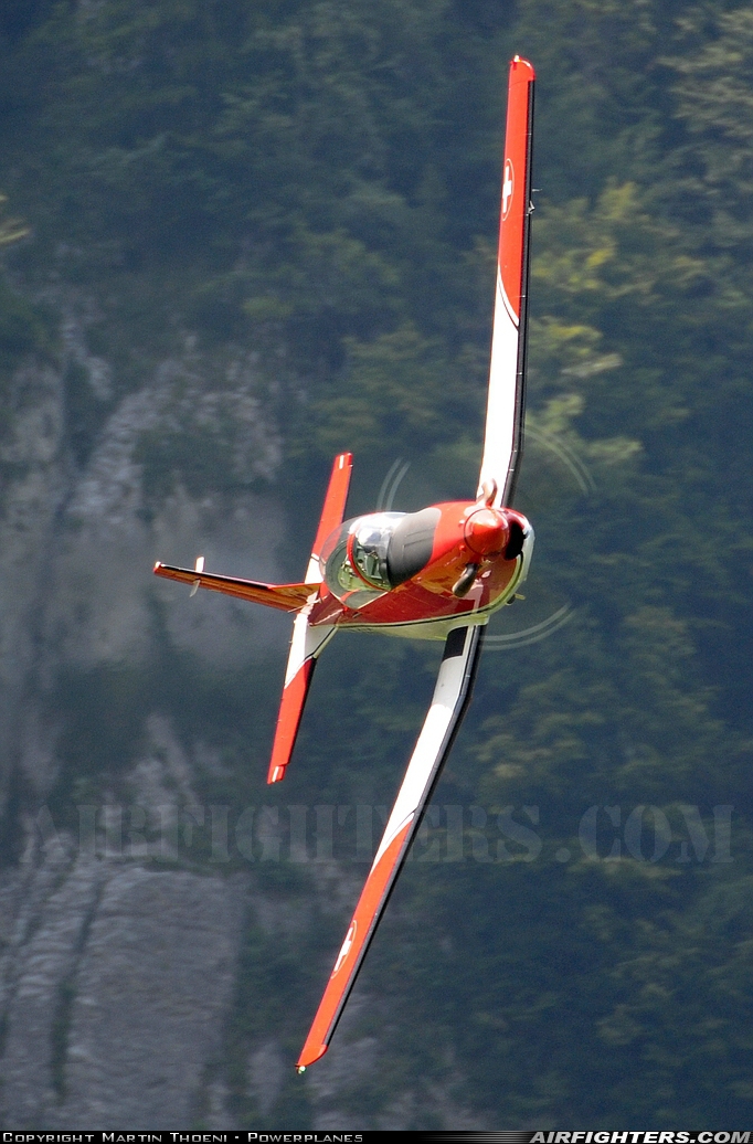 Switzerland - Air Force Pilatus NCPC-7 Turbo Trainer A-937 at Mollis (LSMF), Switzerland