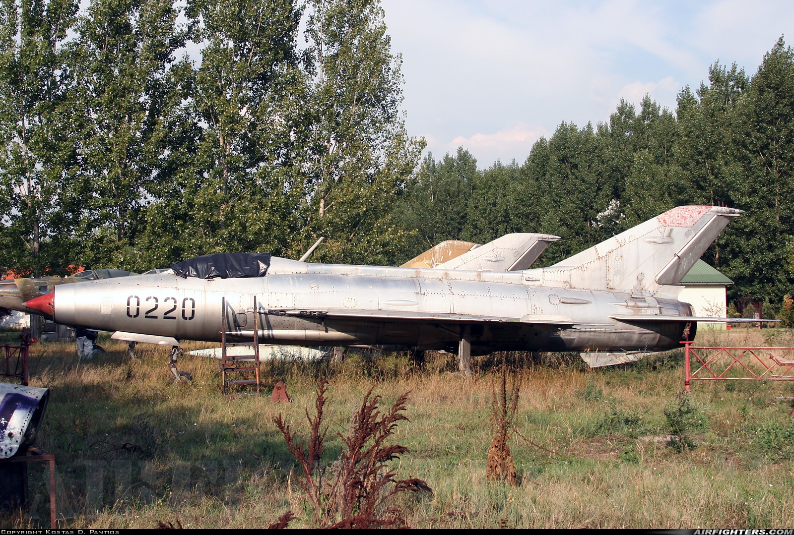 Czech Republic - Air Force Mikoyan-Gurevich MiG-21F-13 0220 at Off-Airport - Alsonemedi, Hungary