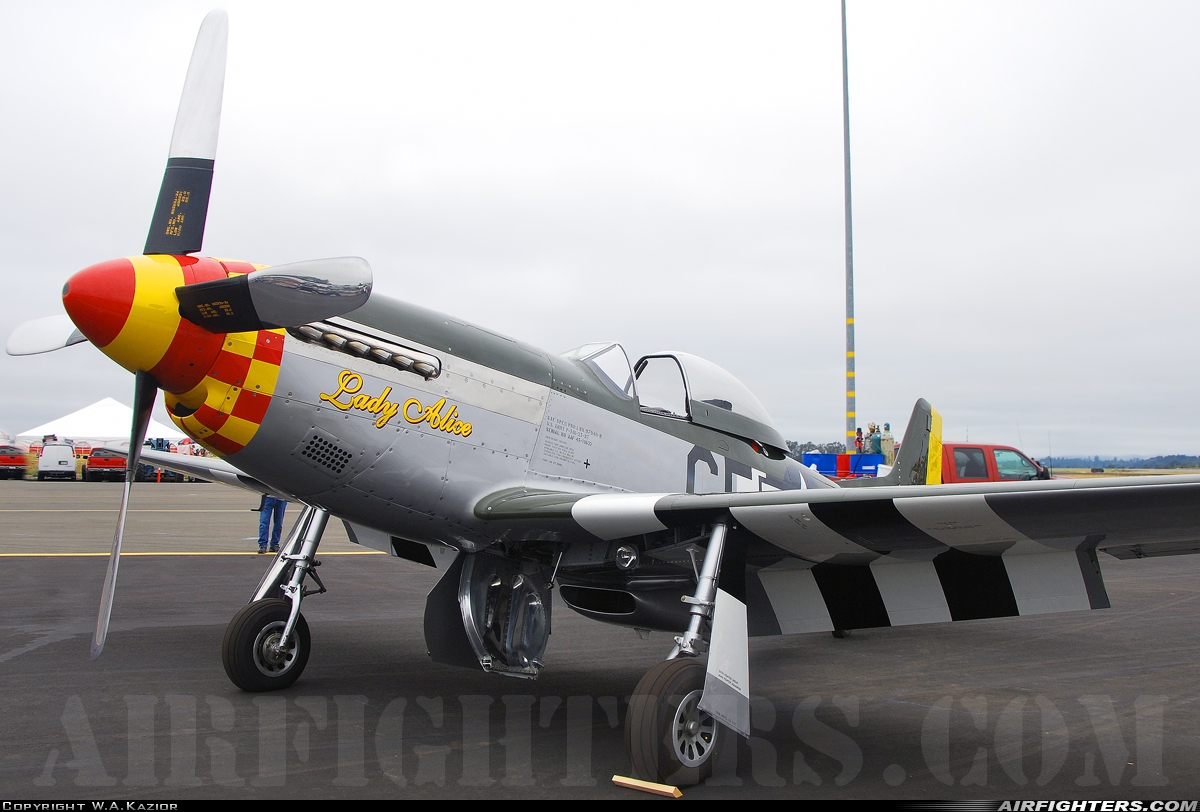 Private North American P-51D Mustang N151MW at Santa Rosa - Charles M. Schulz / Sonoma County (STS), USA