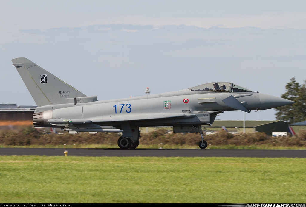 Italy - Air Force Eurofighter F-2000A Typhoon (EF-2000S) MM7306 at Leeuwarden (LWR / EHLW), Netherlands