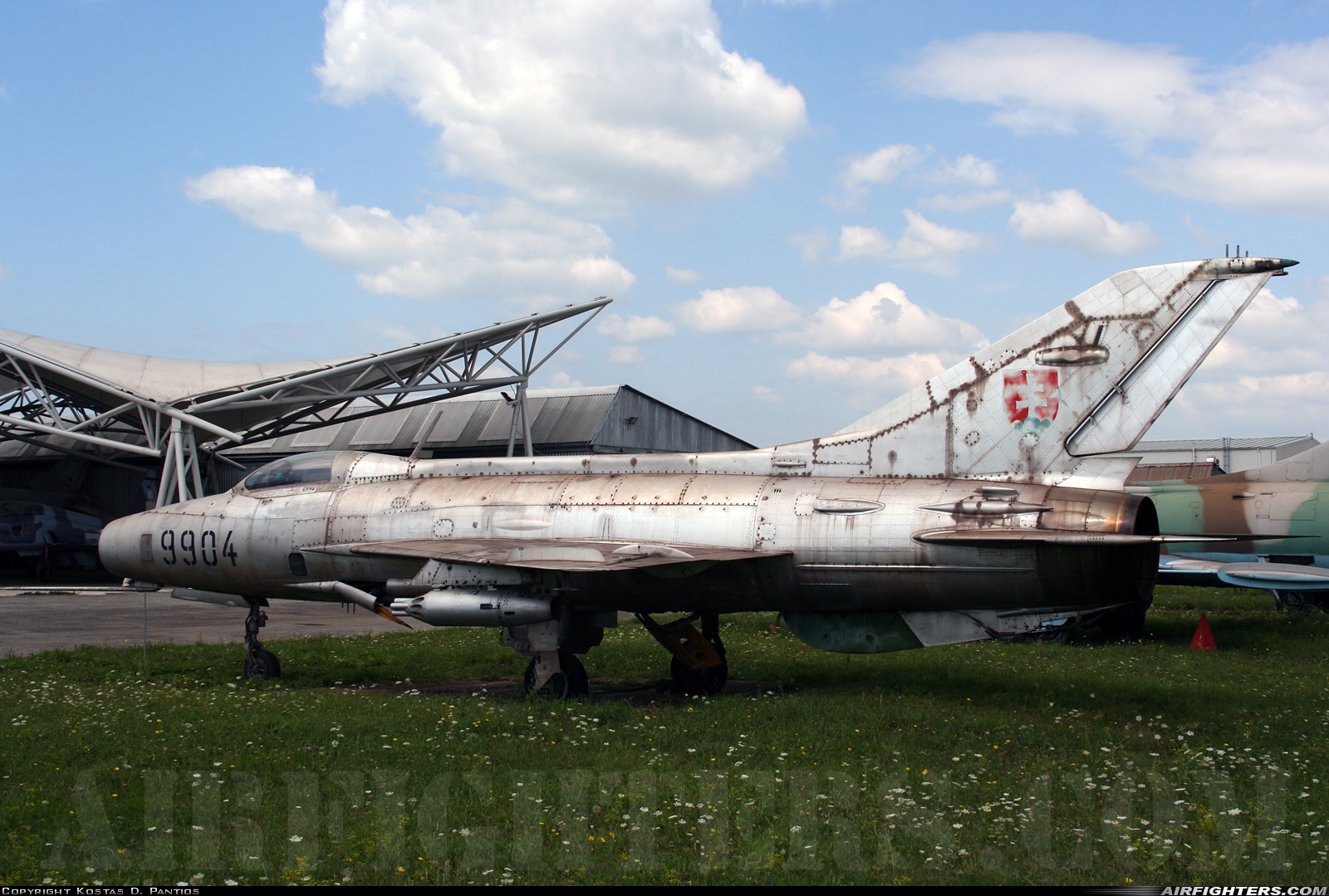 Slovakia - Air Force Mikoyan-Gurevich MiG-21F-13 9904 at Kosice (KSC / LZKZ), Slovakia