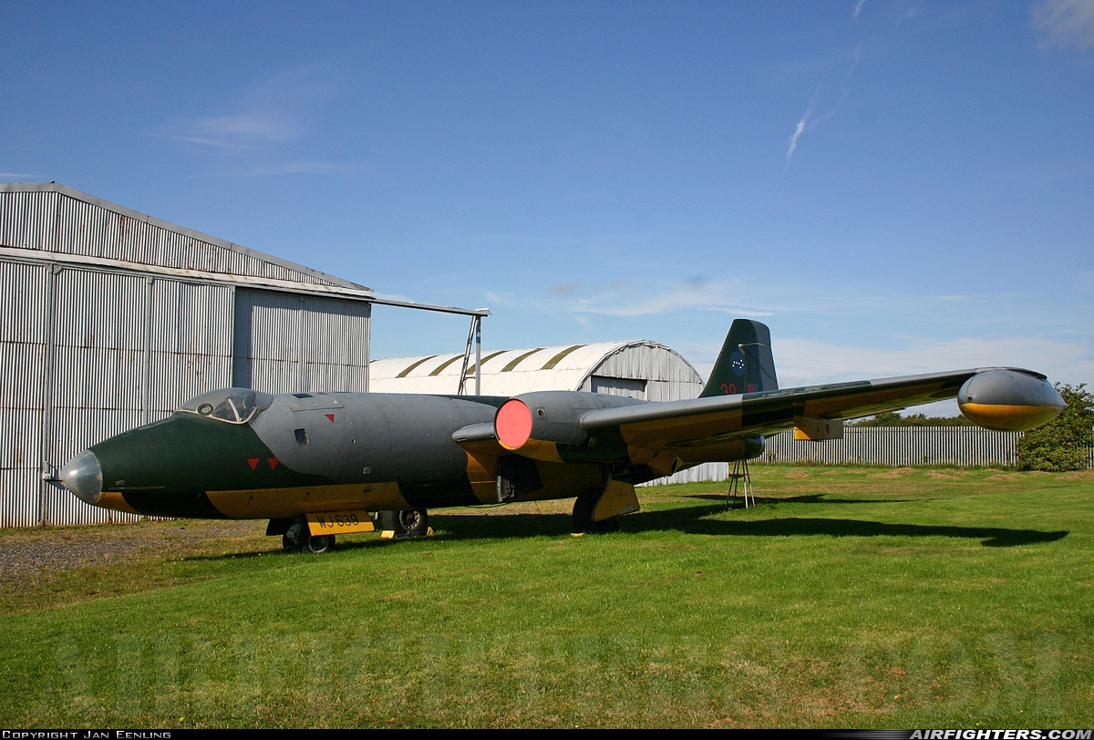 UK - Air Force English Electric Canberra TT.18 WJ639 at Off-Airport - Sunderland, UK