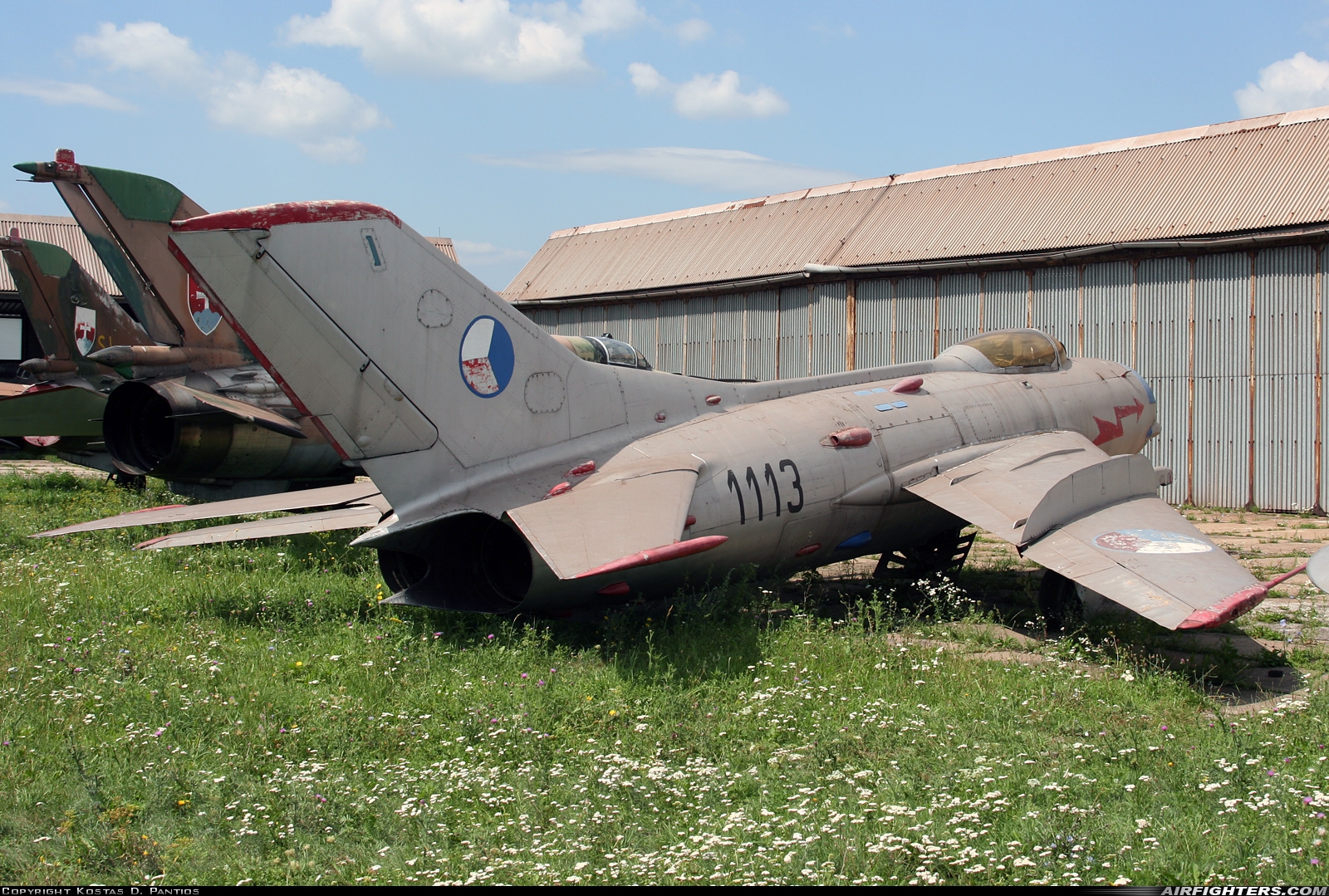 Czechoslovakia - Air Force Mikoyan-Gurevich MiG-19PM 1113 at Kosice (KSC / LZKZ), Slovakia