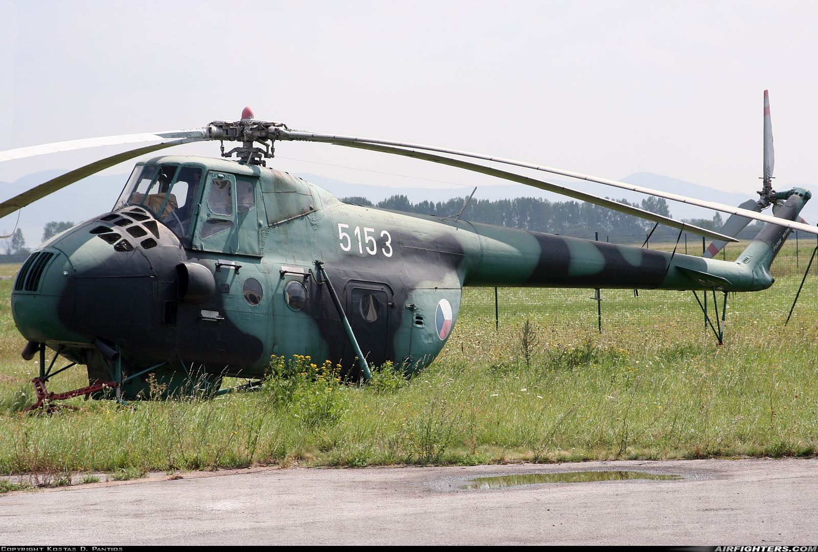 Czechoslovakia - Air Force Mil Mi-4A 5153 at Kosice (KSC / LZKZ), Slovakia