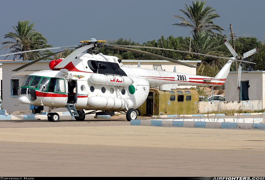 Libya - Air Force Mil Mi-17 2861 at Tripoli - Mitiga (MJI / HLLM), Libya