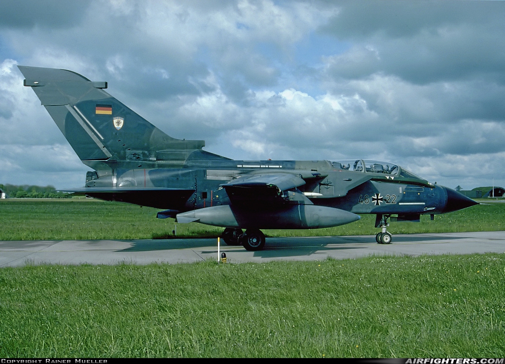 Germany - Navy Panavia Tornado IDS 46+22 at Eggebek (ETME), Germany
