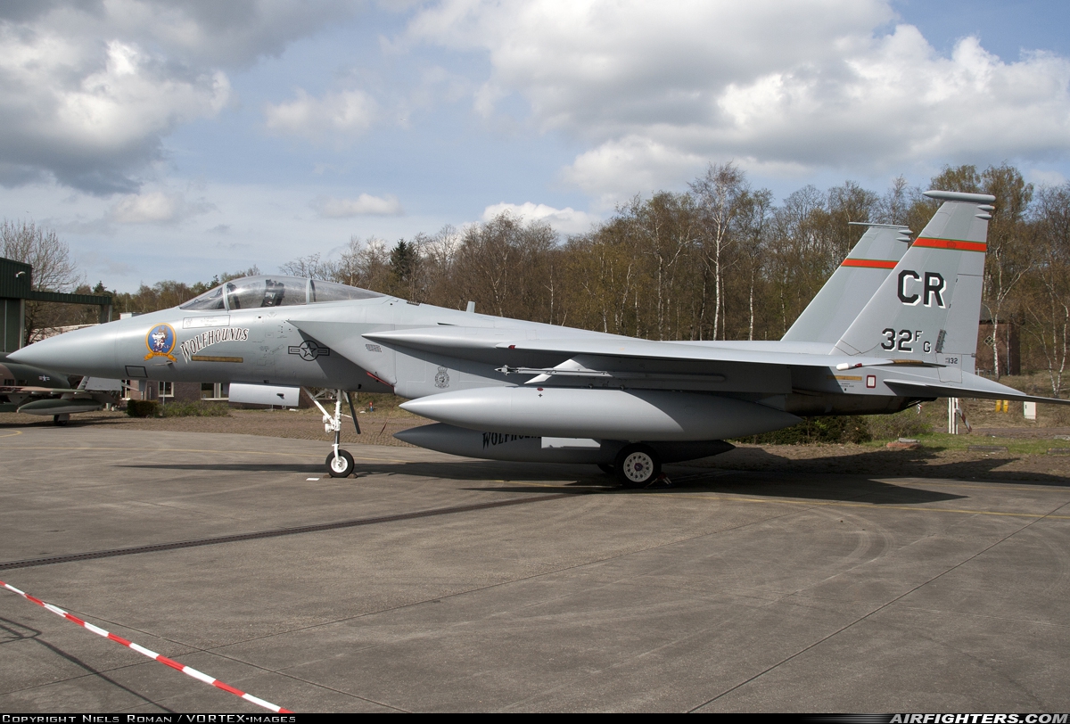 USA - Air Force McDonnell Douglas F-15A Eagle 74-0083 at Utrecht - Soesterberg (UTC / EHSB), Netherlands