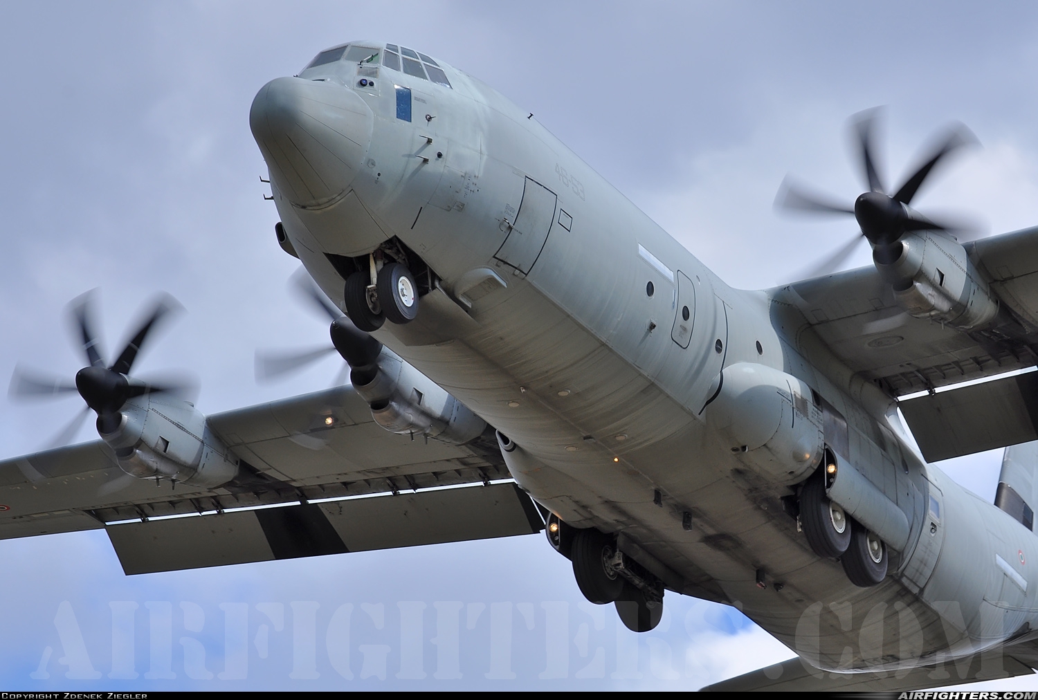 Italy - Air Force Lockheed Martin C-130J-30 Hercules (L-382) MM62187 at Pardubice (PED / LKPD), Czech Republic