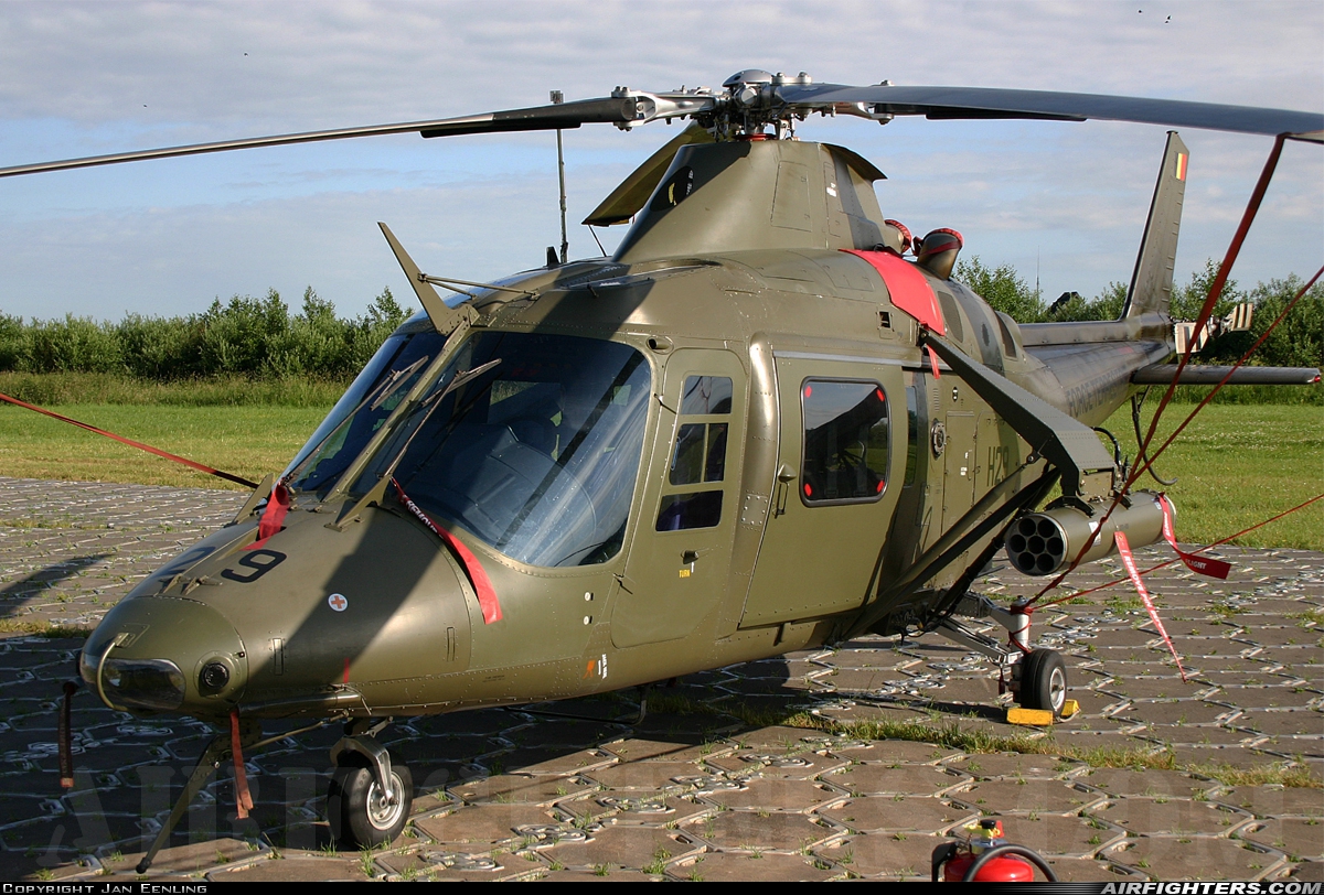 Belgium - Air Force Agusta A-109HA (A-109BA) H29 at Leeuwarden (LWR / EHLW), Netherlands