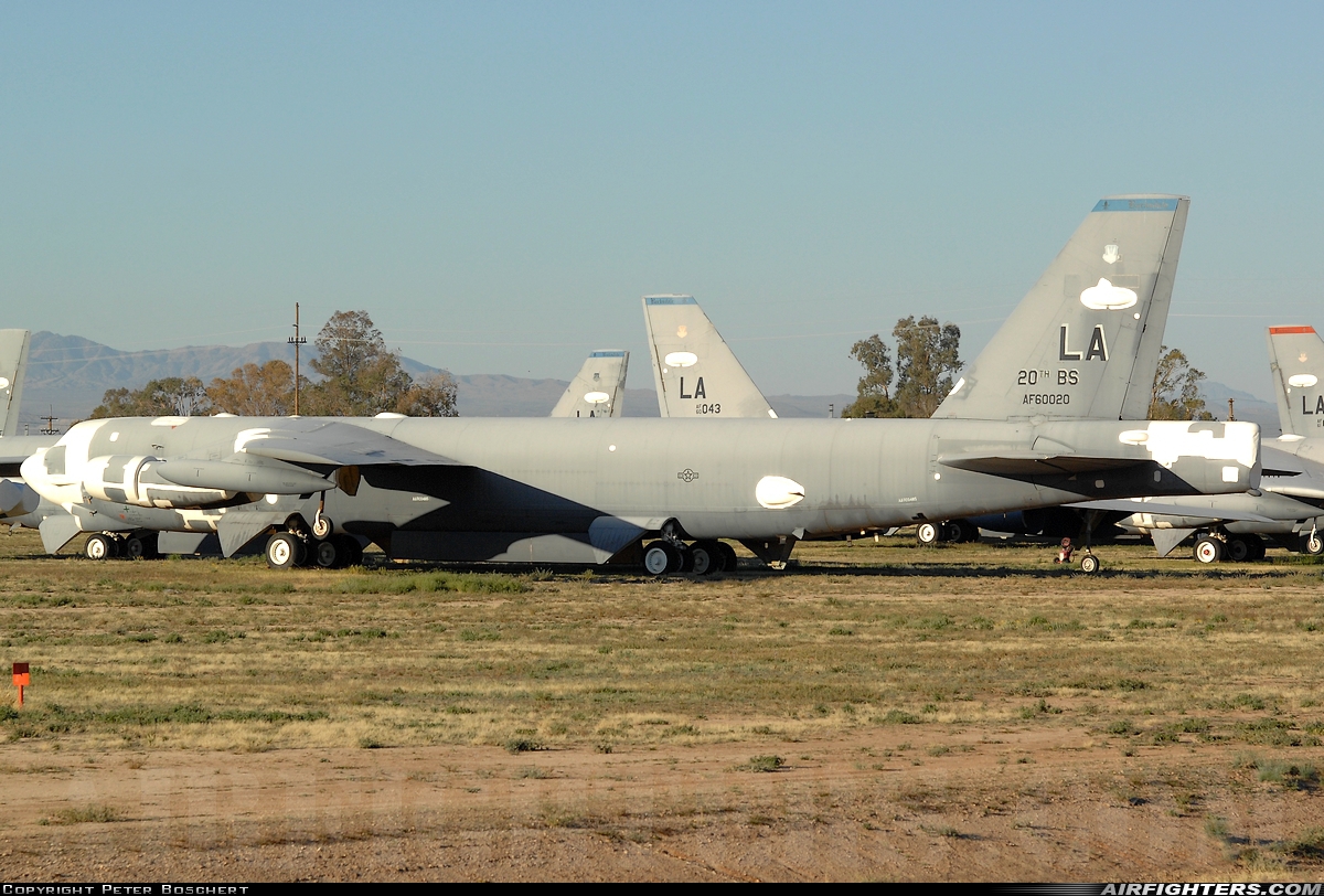 USA - Air Force Boeing B-52H Stratofortress 60-0020 at Tucson - Davis-Monthan AFB (DMA / KDMA), USA