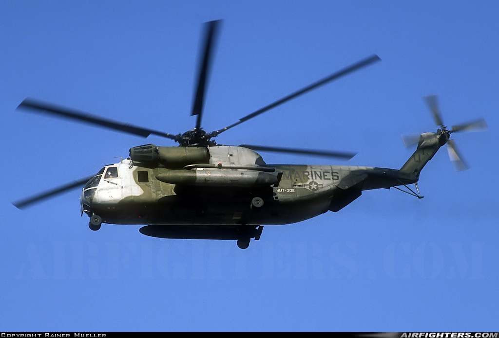 USA - Marines Sikorsky CH-53D Super Stallion 157168 at Santa Ana - El Toro MCAS (NZJ / KNZJ), USA