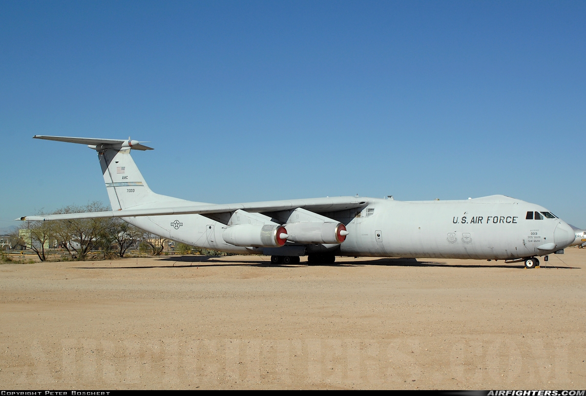 USA - Air Force Lockheed C-141B Starlifter (L-300) 67-0013 at Tucson - Pima Air and Space Museum, USA