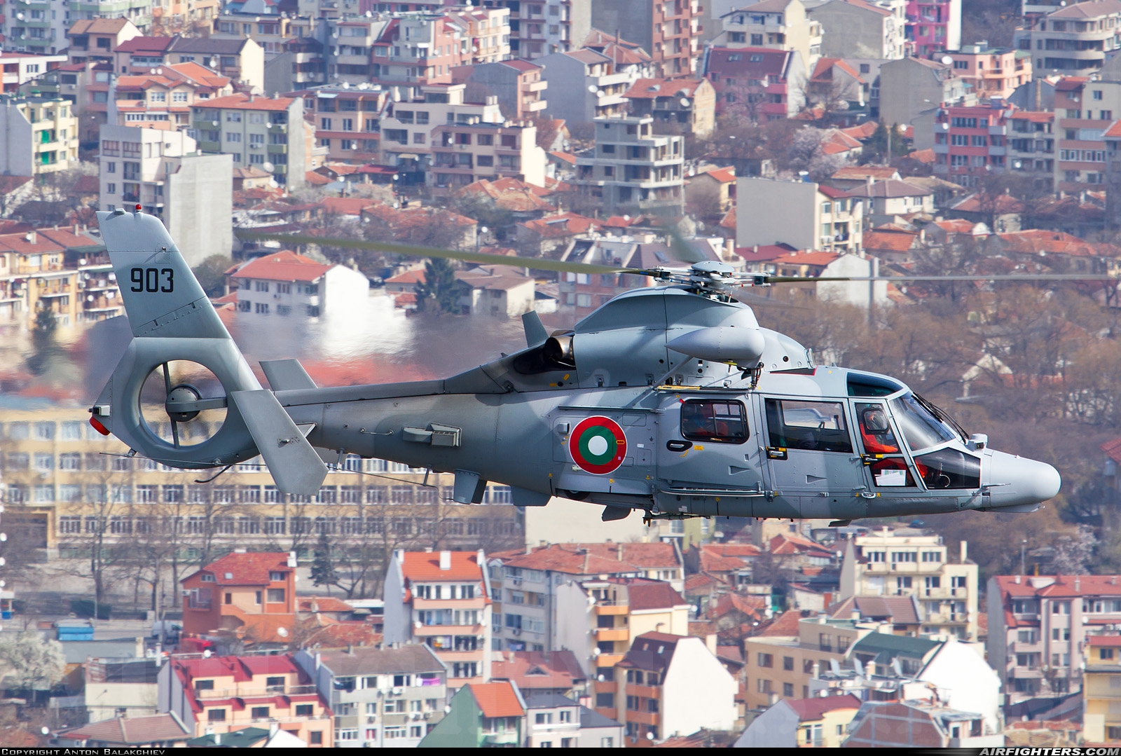 Bulgaria - Navy Aerospatiale AS-565MB Panther 903 at In Flight, Bulgaria