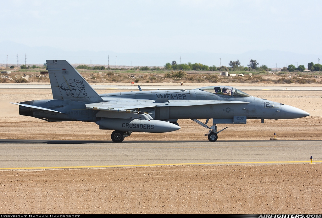 USA - Marines McDonnell Douglas F/A-18C Hornet 164277 at El Centro - NAF (NJK / KNJK), USA
