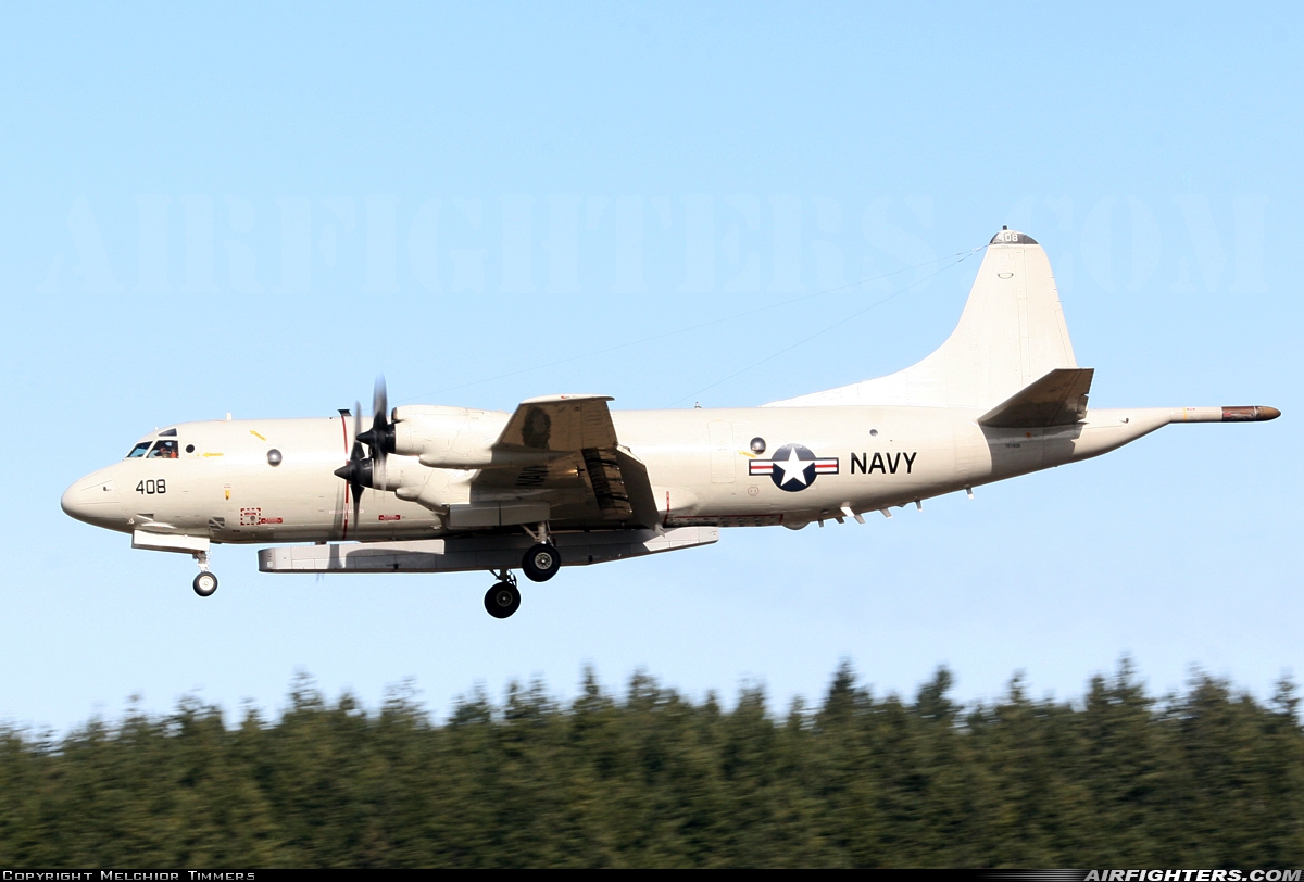 USA - Navy Lockheed P-3C Orion 161408 at Oak Harbor - Whidbey Island NAS / Ault Field (NUW), USA