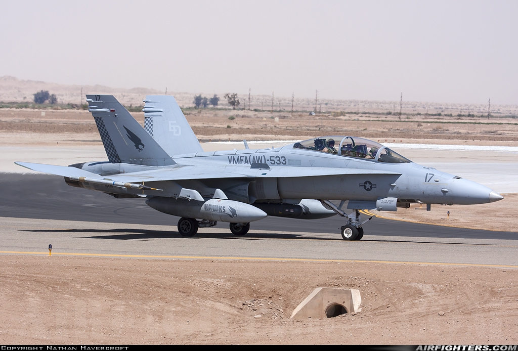 USA - Marines McDonnell Douglas F/A-18D Hornet 164711 at El Centro - NAF (NJK / KNJK), USA