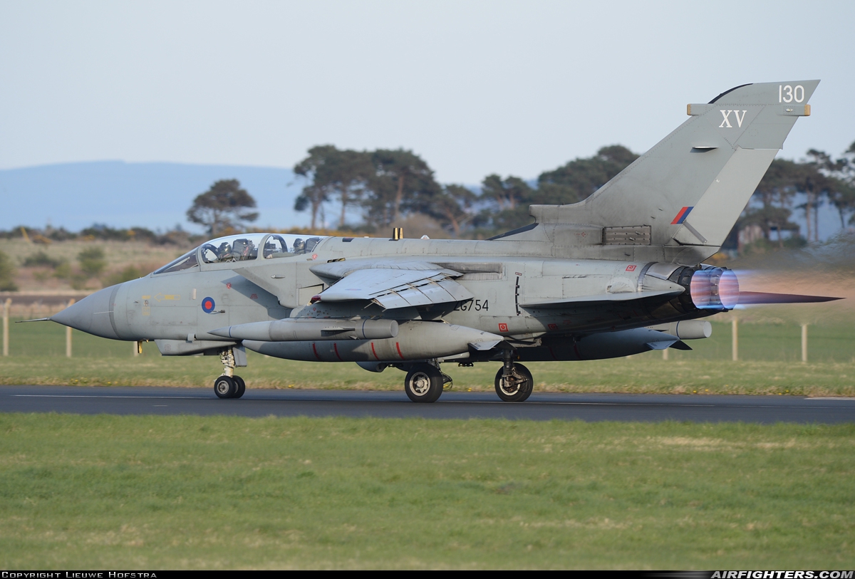UK - Air Force Panavia Tornado GR4(T) ZG754 at Lossiemouth (LMO / EGQS), UK